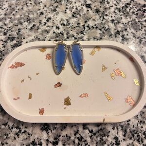 Kendra Scott Skylar Drop Earrings - Cobalt